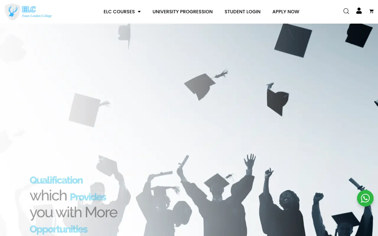 Essex London College — EdTech project by Zinetics
