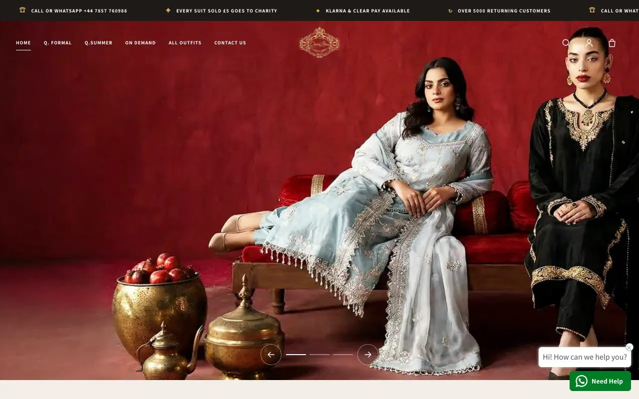 Queen Libas — E-Commerce project by Zinetics