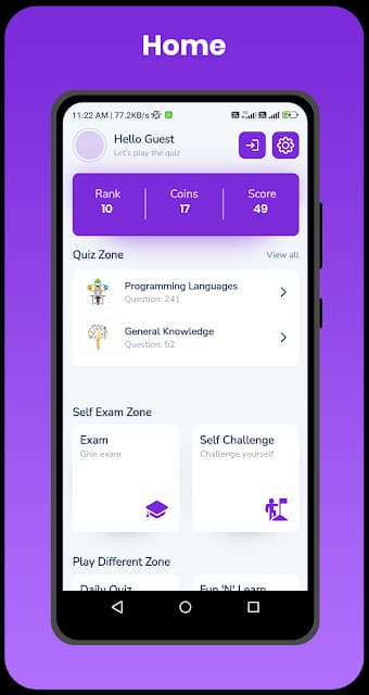 Sharp Quiz - GK & Programming screenshot 3